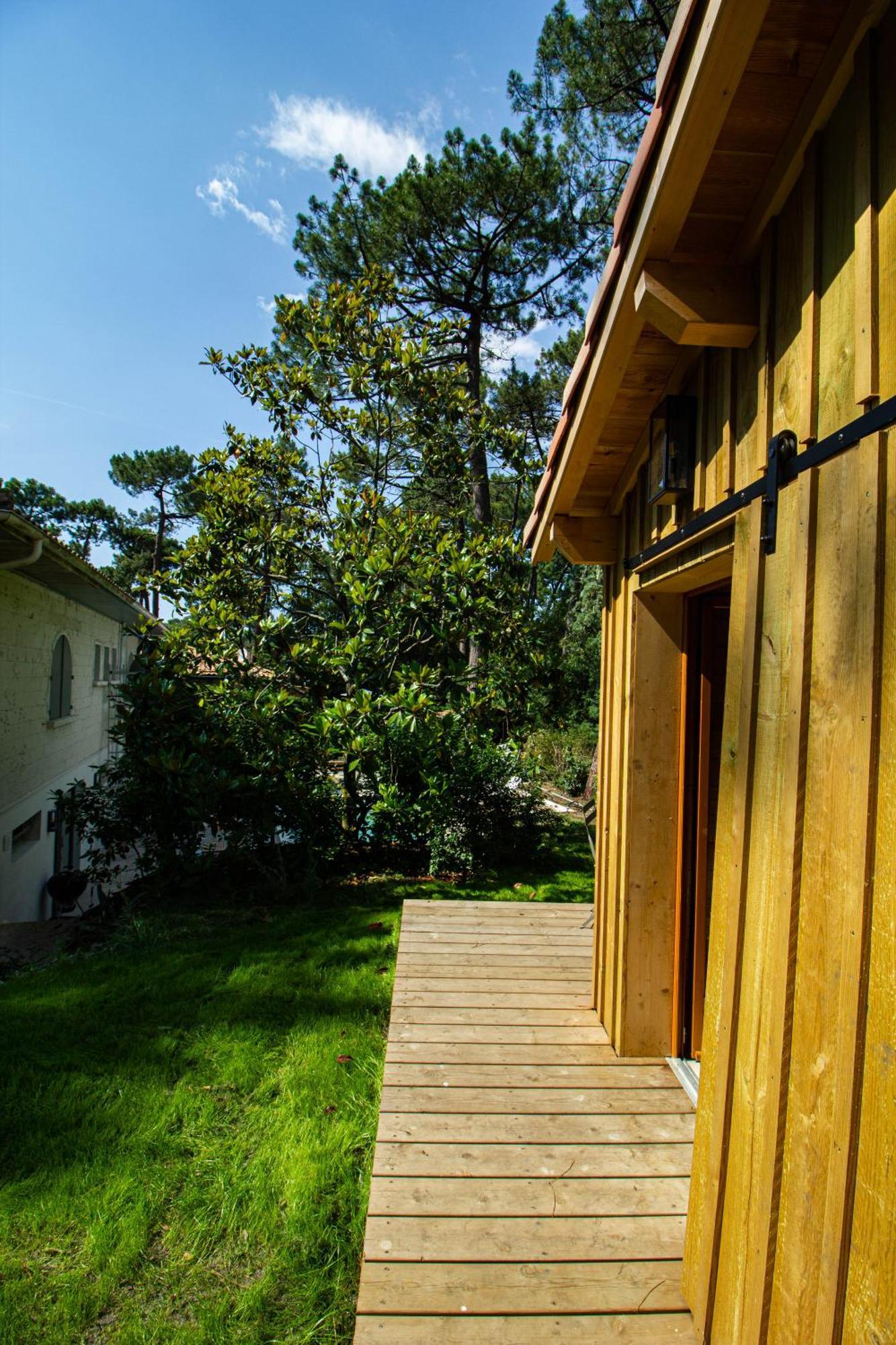 Cabane Foret Proche Plage Пила-сюр-Мер Экстерьер фото